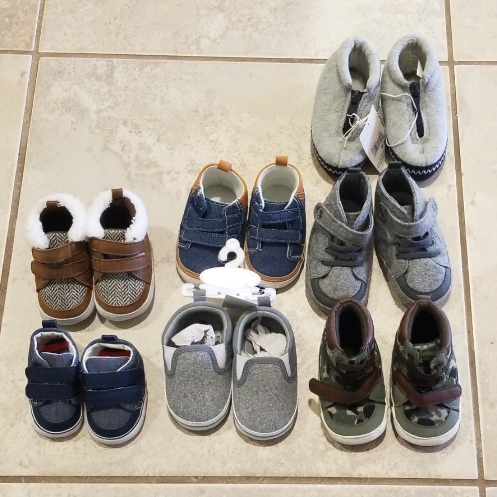 Baby Shoes - Szs 0-12 month, 3-4